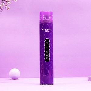 اسپری تثبیت‌کننده و درخشان‌کننده مو مورفوس مدل MEGA STRONG با قدرت نگهدارندگی قوی و مقاومت در برابر رطوبت حجم ۴۰۰ میل