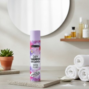 شامپو خشک حجم‌دهنده و پاک‌کننده فوری مورفوس مدل BIOTIN COLLAGEN EXTRA VOLUMIZING افزایش ضخامت بصری و رفع چربی در چند ثانیه حجم ۲۰۰ میل