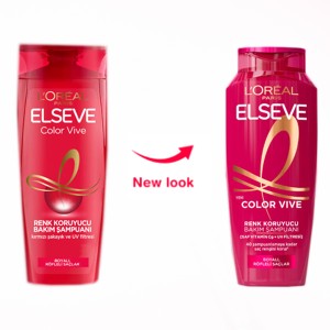 شامپو محافظ رنگ موهای رنگ شده لورآل مدل السیو COLOR VIVE با فیلتر UV حجم ۳۰۰ میل