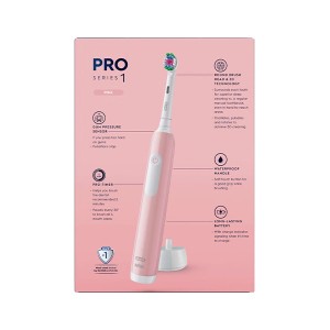 مسواک برقی تخصصی و هوشمند دهان و دندان اورال بی مدل PRO SERIES 1 با تکنولوژی پاک‌سازی ۳ بعدی و سنسور محافظت از لثه