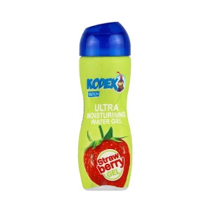 ژل لوبریکانت کدکس مدل Ultra روان کننده و مرطوب کننده با رایحه توت فرنگی حجم ۹۰ میل