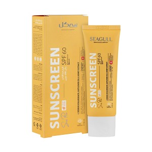 کرم ضد آفتاب رنگی فاقد چربی سی‌گل سری Sun Pro با SPF60 مناسب پوست چرب و مختلط رنگ بژ روشن حجم ۵۰ میل