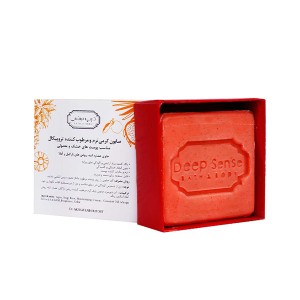 صابون کرمی دیپ سنس مدل Tropical نرم و مرطوب‌کننده پوست خشک وزن ۷۵ گرم