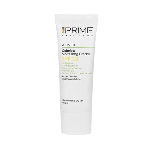 کرم مرطوب کننده فاقد چربی پرایم مدل Acnex با SPF30 مناسب پوست های چرب و مختلط حجم ۵۰ میل