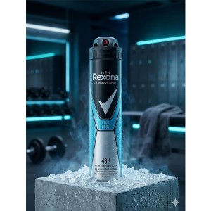 اسپری با طراوت اقایان رکسونا مدل XTRA COOL با پایداری دو روزه در برابر تعریق حجم ۲۰۰ میل
