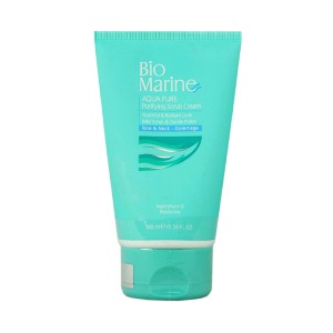 کرم اسکراب  پوست بایومارین مدل AQUA PURE حاوی عصاره جلبک های دریایی حجم ۱۰۰ میل