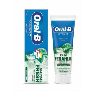 خمیر دندان اورال بی مدل ultimate fresh با طراوت ماندگار نعنا حجم ۷۵ میل