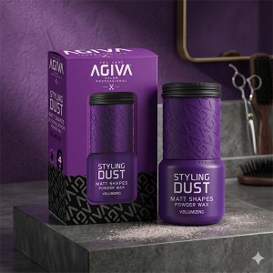 پودر وکس حجم‌دهنده و مات‌کننده آگیوا مدل STYLING DUST با حفظ حالت فوق العاده قوی وزن ۲۰ گرم