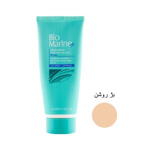 کرم رطوبت رسان رنگی بایومارین مدل AQUA DETOX با SPF15 مناسب انواع پوست حجم ۴۰ میل