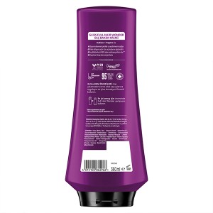 نرم کننده و تقویت کننده مو گلیس مدل FULL HAIR WONDER با عملکرد ضد ریزش حاوی کافئین و کمپلکس پپتید حجم ۳۶۰ میل