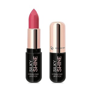 رژ لب جامد آبرسان و ابریشمی گلدن رز مدل SILKY SHINE HYDRATING وزن ۴.۲ گرم