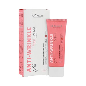 کرم ضدچروک سی‌گل مدل ANTI-WRINKLE حاوی aha 10% با خاصیت لایه‌برداری ملایم، جوانسازی و روشن‌کنندگی مناسب انواع پوست حجم ۵۰ میل