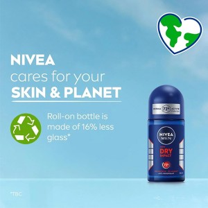 رول ضد تعریق مردانه نیوآ مدل Dry Impact با ماندگاری ۷۲ ساعته حجم ۵۰ میلی لیتر