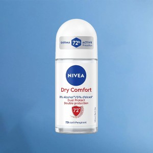 رول ضد تعریق زنانه نیوآ مدل Dry Comfort با ماندگاری ۷۲ ساعته حجم ۵۰ میلی لیتر