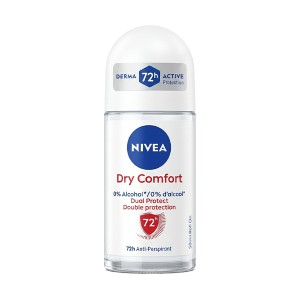 رول ضد تعریق زنانه نیوآ مدل Dry Comfort با ماندگاری ۷۲ ساعته حجم ۵۰ میلی لیتر