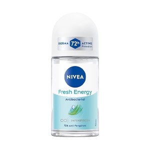 رول ضد تعریق زنانه نیوآ مدل Fresh Energy با ماندگاری ۷۲ ساعته حجم ۵۰ میلی لیتر