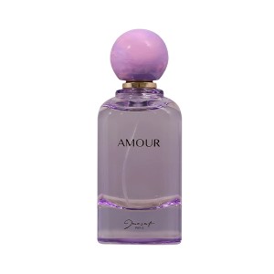 ادو پرفیوم زنانه ژکساف مدل AMOUR رایحه گرم و شیرین گروه بویایی گلی میوه‌ای حجم 100 میل