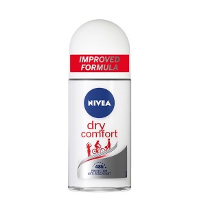 رول ضد تعریق زنانه نیوآ مدل Dry Comfort با ماندگاری ۷۲ ساعته حجم ۵۰ میلی لیتر