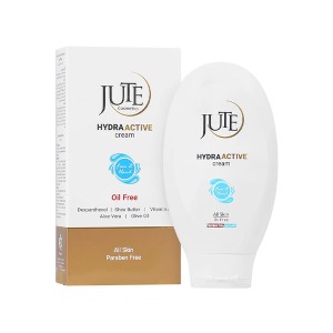 کرم مرطوب کننده و آبرسان ژوت مدل Hydra Active با خاصیت هیدراتاسیون متعادل مناسب انواع پوست حجم 150ml