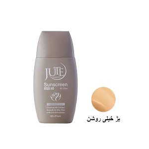 کرم ضدآفتاب  با SPF50 مناسب انواع پوست با رنگ بژ خیلی روشن حجم 50ml