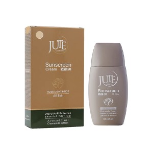 کرم ضدآفتاب  با SPF50 مناسب انواع پوست با رنگ بژ خیلی روشن حجم 50ml