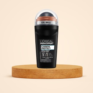 رول ضدتعریق آقایان لورآل مدل Men Expert Carbon Protect با عملکرد ۵ کاره و ماندگاری ۴۸ ساعته حجم 50ml