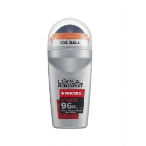 رول ضدتعریق آقایان لورآل مدل Men Expert Invincible با ماندگاری ۹۶ ساعته حجم 50ml