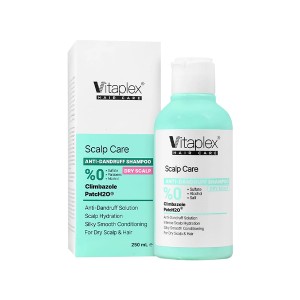 شامپو  ضد شوره ویتاپلکس مدل Scalp Care فاقد سولفات و مخصوص مو و پوست سر خشک و حساس حجم ۲۵۰ میل