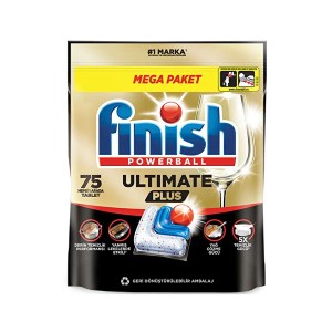 قرص ماشین ظرفشویی فینیش مدل Ultimate Plus، بسته 75 عددی