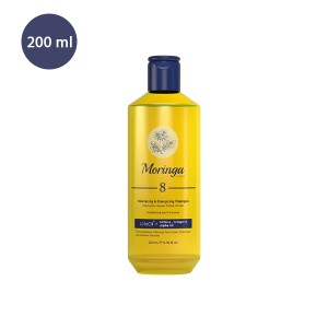 شامپو حجم‌دهنده و انرژی‌بخش شماره 8 مورینگا مخصوص موهای خشک و معمولی مدل Volumizing & Energizing حجم 400 میل