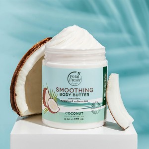 کره بدن مغذی و نرم کننده  پتال فرش مدل Smoothing Coconut مغذی و نرم کننده مناسب پوست های خشک و زبر با رایحه نارگیل حجم 237ml