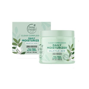 کرم مرطوب کننده صورت پتال فرش مدل Clear Complexion ضد جوش و کنترل کننده چربی مناسب پوست های چرب و مستعد آکنه حجم 118ml