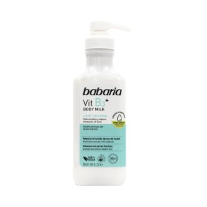 لوسیون بدن نیاسینامید باباریا مدل Vit B3 با خاصیت یکدست کننده و تقویت سد دفاعی حجم 500ml