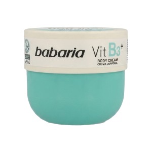 کرم بدن نیاسینامید باباریا مدل +B3 التیام‌بخش پوست‌های حساس و آتوپیک حجم 400ml