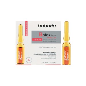 ویال بوتاکس باباریا مدل Botox Effect با خاصیت ضد چروک و سفت‌کنندگی بسته 5 عددی