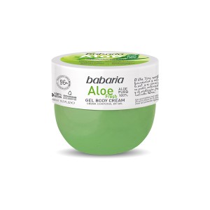 ژل کرم بدن آلوئه ورا باباریا مدل Aloe Fresh با خاصیت خنک‌کننده و مرطوب‌کننده مناسب انواع پوست حجم 400ml