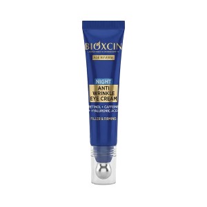 کرم دور چشم شب بیوکسین مدل Anti-Wrinkle با خاصیت سفت‌کنندگی و پرکننده خطوط حجم 15ml
