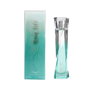 عطر زنانه ژک ساف مدل Blue Life با رایحه خنک، شیرین و معطر-گلی حجم 100ml