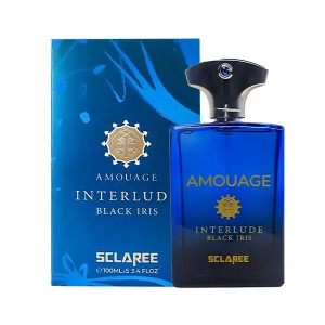 عطر مردانه اسکلاره مدل Amouage Interlude Black Iris با رایحه گرم، تلخ و چوبی ادویه‌ای حجم 100ml