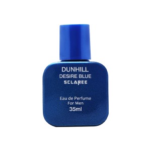 عطر جیبی مردانه اسکلاره مدل Dunhill Desire Blue با رایحه خنک، ملایم و مرکباتی اقیانوسی حجم 35ml
