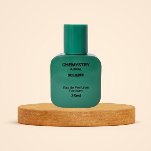 عطر جیبی مردانه اسکلاره مدل Ajmal Chemistry با رایحه خنک، ملایم و چوبی معطر حجم 35ml