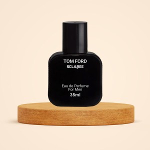عطر جیبی مردانه اسکلاره مدل Tom Ford Tuscan Leather با رایحه گرم، تلخ، چرمی و زعفرانی حجم 35ml