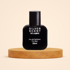 عطر جیبی مردانه اسکلاره مدل SILVER SCENT با رایحه گرم، شیرین، ادویه‌ای و مرکباتی حجم 35ml