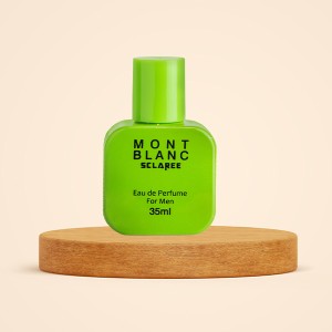 عطر جیبی مردانه اسکلاره مدل Mont Blanc با رایحه خنک، ملایم، معطر و چوبی میوه‌ای حجم 35ml