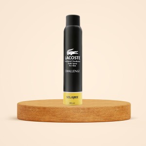 اسپری بدن مردانه اسکلاره مدل Lacoste Challenge با رایحه خنک، تلخ، مرکباتی و اسپرت حجم 200ml