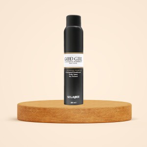 اسپری بدن زنانه اسکلاره مدل Good Girl با رایحه گرم، شیرین، شرقی و کاکائویی حجم 200ml