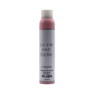 اسپری بدن زنانه اسکلاره مدل Lancome La Vie Est Belle با رایحه گرم، شیرین، میوه‌ای و گلی حجم 200ml