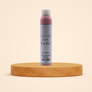 اسپری بدن زنانه اسکلاره مدل Lancome La Vie Est Belle با رایحه گرم، شیرین، میوه‌ای و گلی حجم 200ml