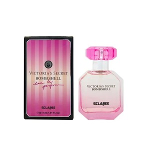 ادوپرفیوم زنانه اسکلاره مدل Victoria Secret Bombshell با رایحه خنک، شیرین، میوه‌ای و گلی حجم 30ml