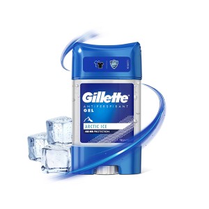 ژل ضد تعریق مردانه ژیلت مدل Arctic Ice 48H با ماندگاری 48 ساعته و رایحه خنک حجم 70ml